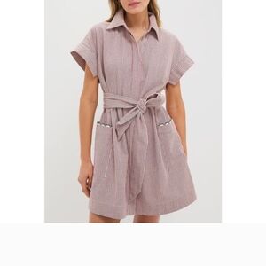 NWT Tuckernuck Red, Blue, White Striped Dress